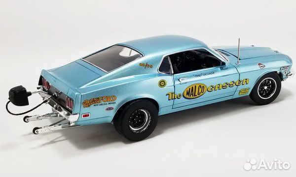 Ford Mustang Boss 429 Malco Gasser 1/18 acme
