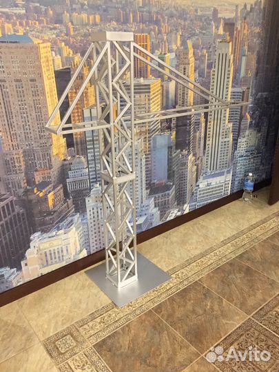 Макет башенного крана