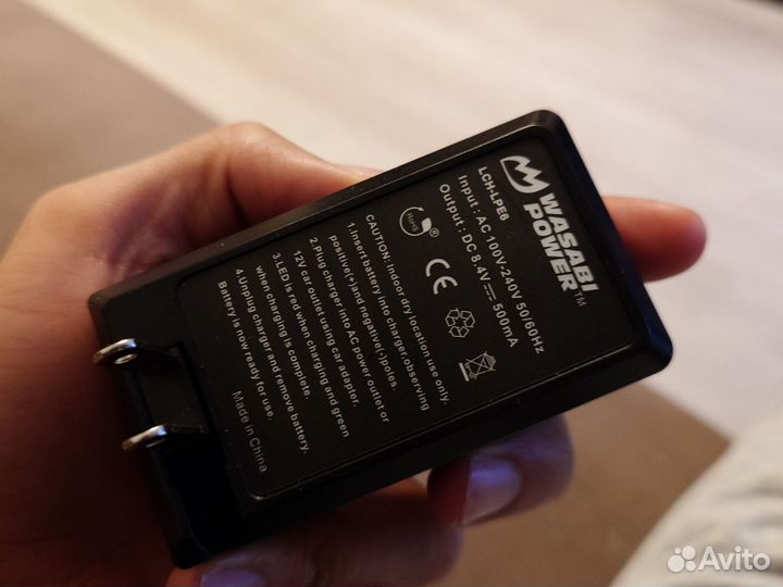 Аккумулятор 2х и зарядное устройство canon lp-e6