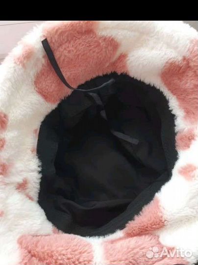 Плюшевая панама шляпа shein