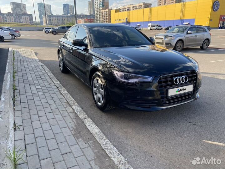 Audi A6 2.0 CVT, 2012, 198 000 км