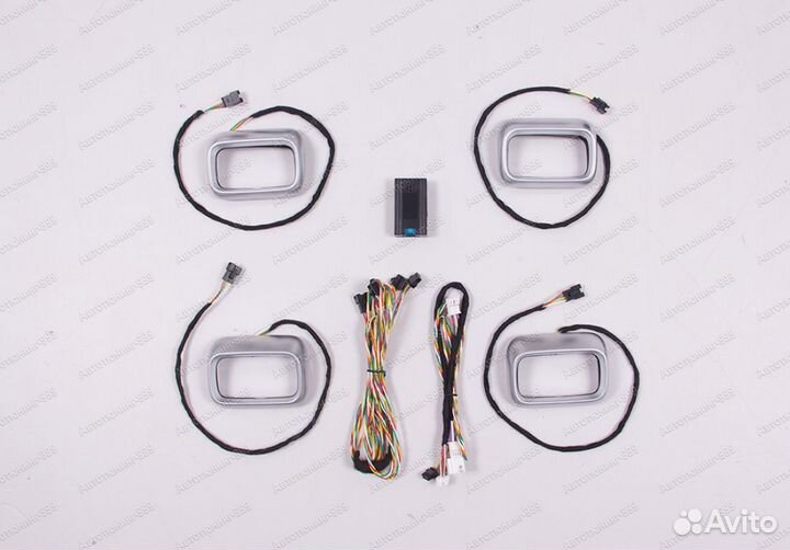 Окантовка воздуховодов на Mercedes GLE V167