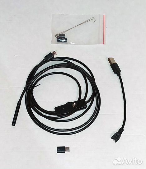 Эндоскоп 2 метра для Андроид телефонов