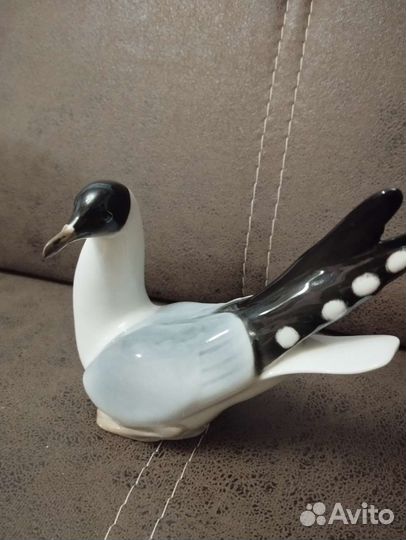 Фарфоровые статуэтки СССР лфз птицы