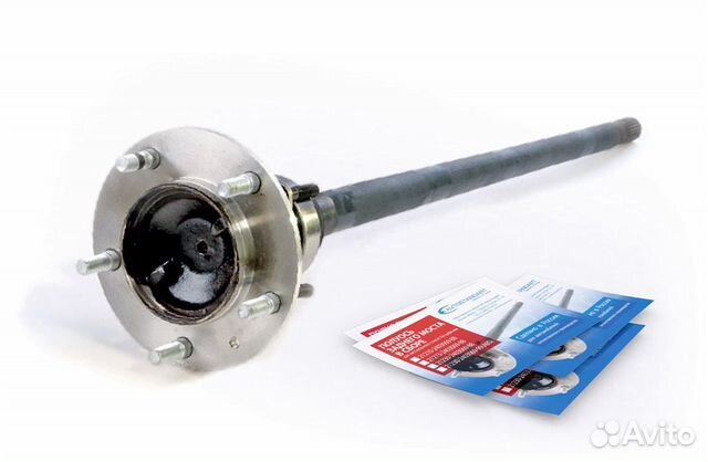 Полуось заднего моста ваз 2121 (22 шлица)