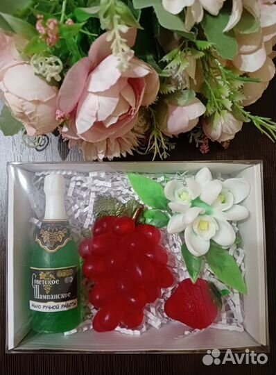 Мыло ручной работы на 8 марта