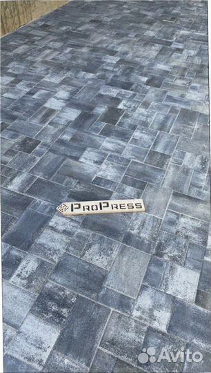 Тротуарная плитка брусчатка новый город от 120 м2