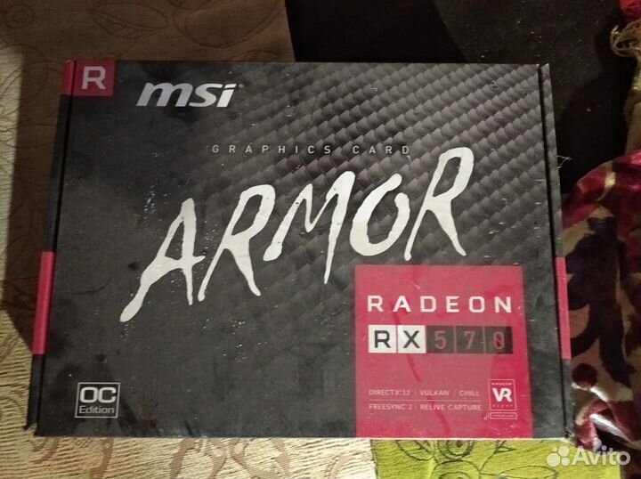 Видеокарта rx570 8gb