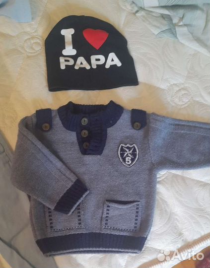 Комплект вещей на мальчика 74 80