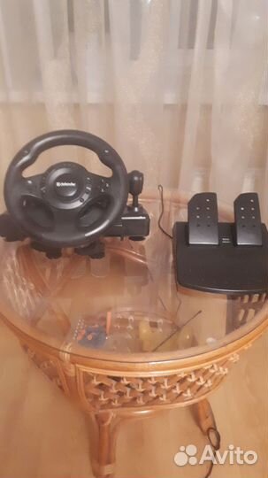 Игровой руль defender forsage drift gt