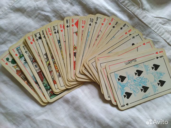 Карты игральные СССР