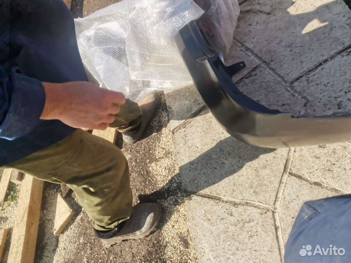 Бампер lifan solano задний