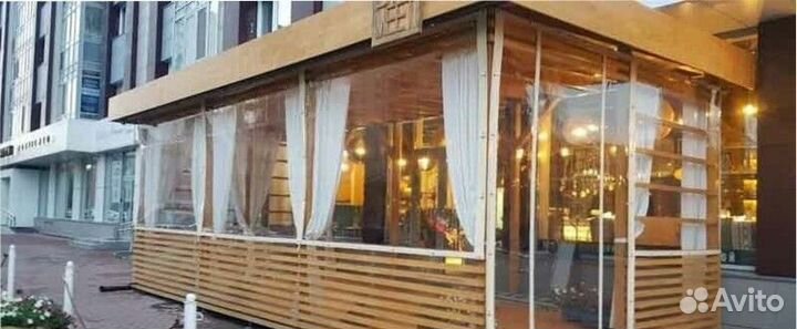 Мягкие Окна Жидкие Стёкла Прозрачные шторы