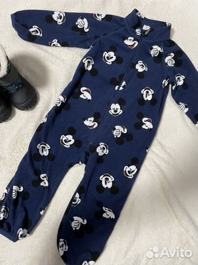 Комплект зимний на мальчика 92