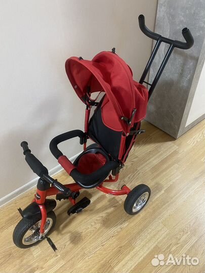 Детский велосипед с ручкой