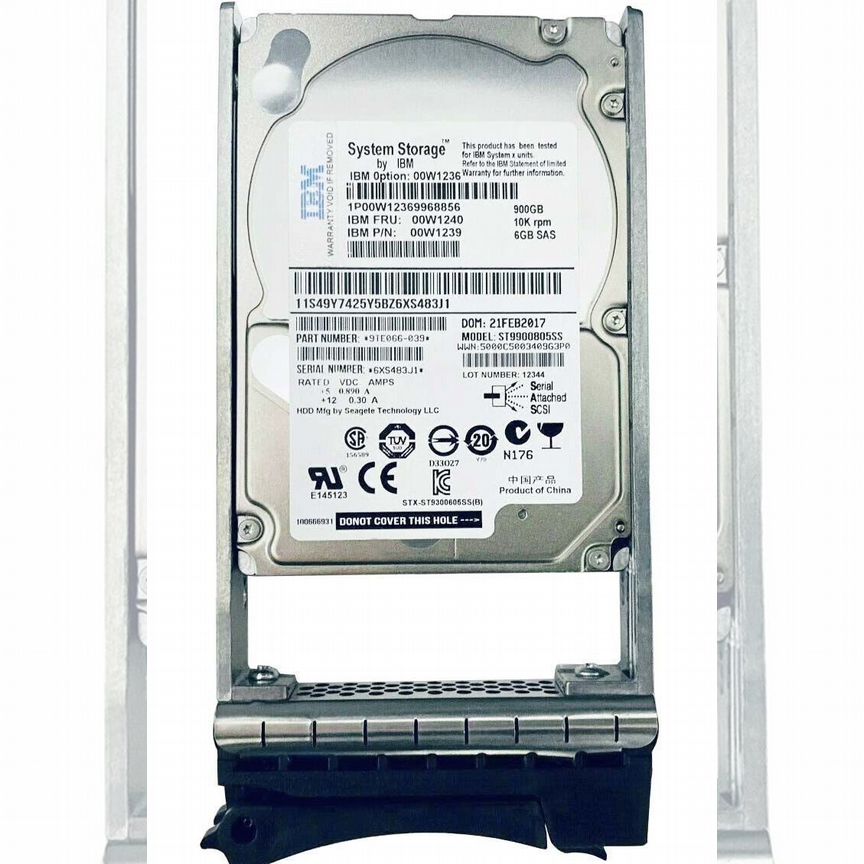 [81Y9915] Жесткий Диск Ibm 81y9915 900gb 10000 Sas 2,5" Hdd