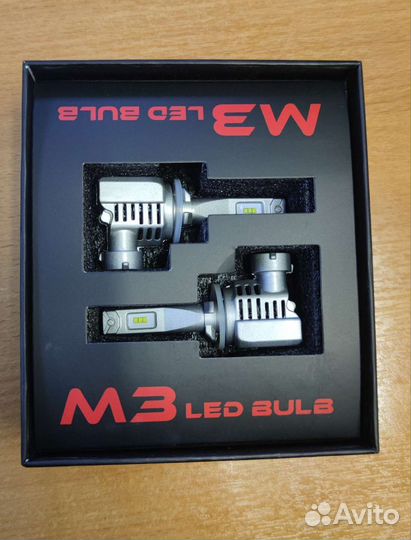 M3 LED bulb лампы H27 (880,881)