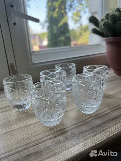 Хрустальные рюмки СССР