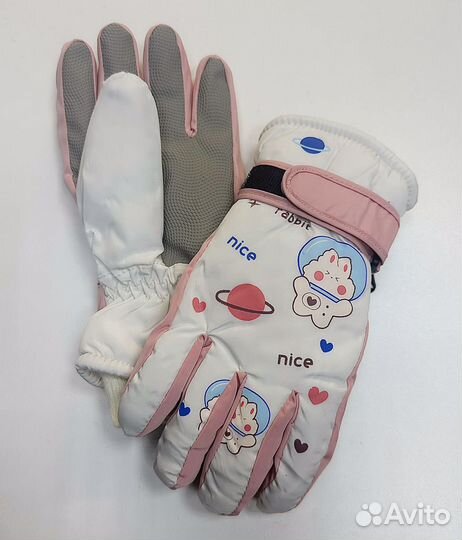 Перчатки детские непромокаемые