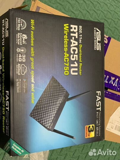 Wi-Fi роутер asus RT-AC51U