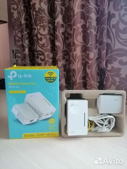 Wi-Fi powerline TP-Link TL-WPA4220KIT AV600