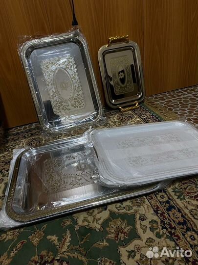 Поднос металлический