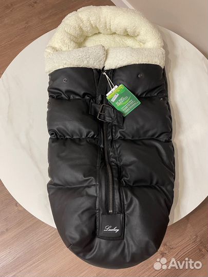 Зимний конверт в коляску новый