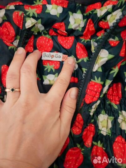 Куртка baby go 80р