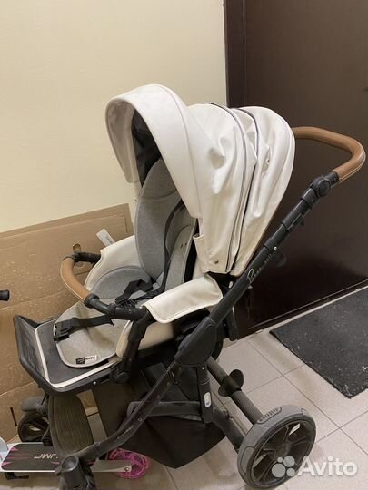 Коляска 2 в 1 эко кожа Roan