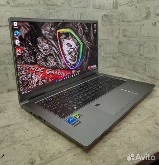 Новый MSI Prestige 15 A12UC 2023г. RTX 3050