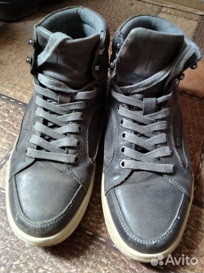 Кеды кожаные, размер 41