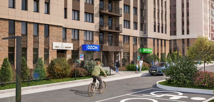 2-к. квартира, 58,8 м², 12/17 эт.