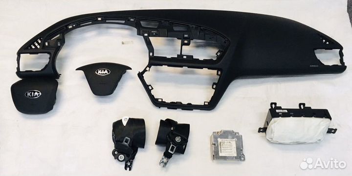 Комплект безопасности AirBag на Kia Rio 3