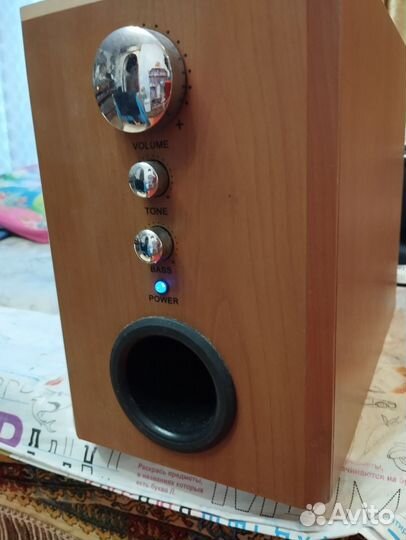 Акустические колонки+сабвуфер Dialog W-3000