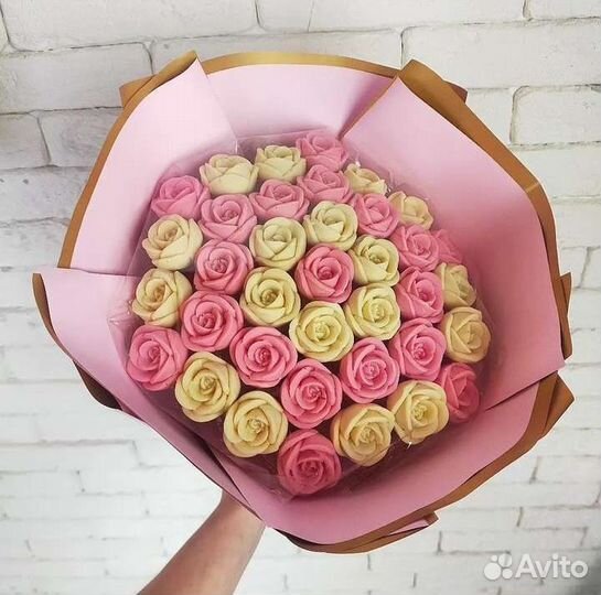 Букет из шоколадных роз