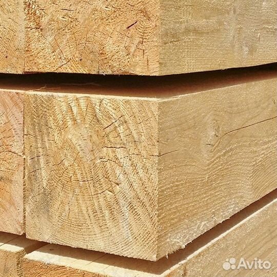 Брус сухой строганный сорт 1 2 90х90х6000