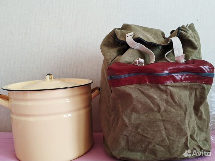 Рюкзаки брезентовые Троицкая фабрика СССР