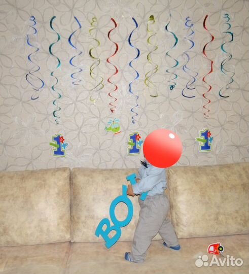 Атрибутика для празднования 1 дня рождения)