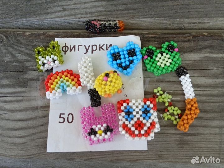 Фигурки из бисера