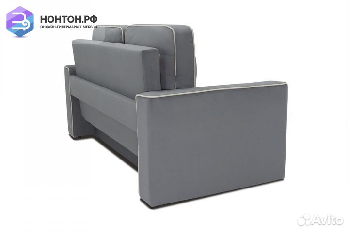 Диван еврокнижка Берген темно-серый