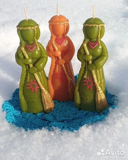 Свеча Берегиня-метлушка