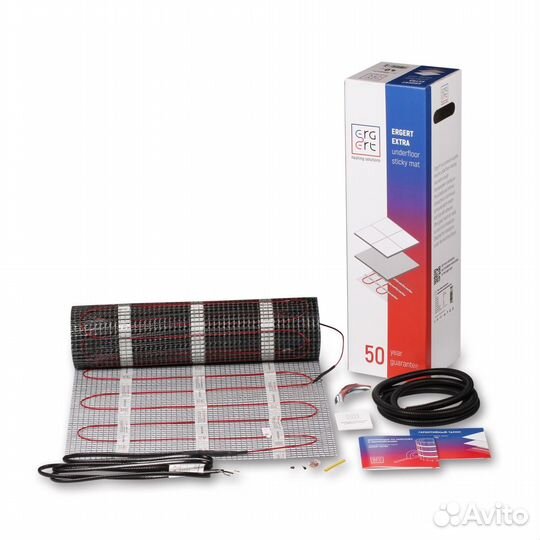 Нагревательный мат (теплый пол) Erget extra