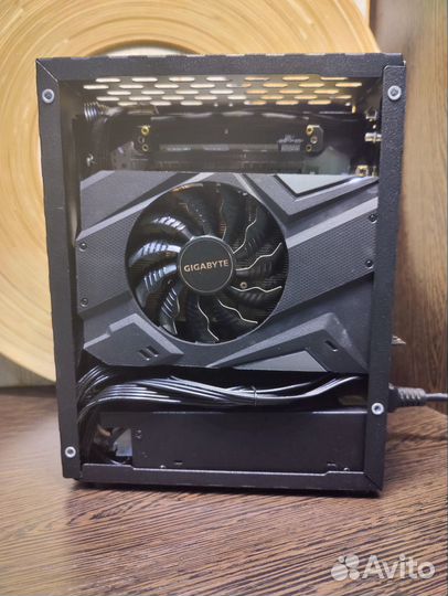 Игровой мини пк mini-itx i3 12100f 1660ti b660i