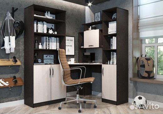 Стол компьютерный угловой с пеналом пкс-8