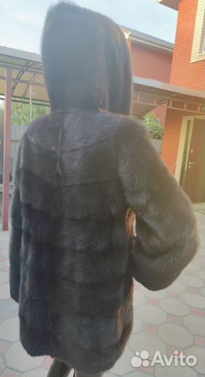 Норковая шуба 48 размер