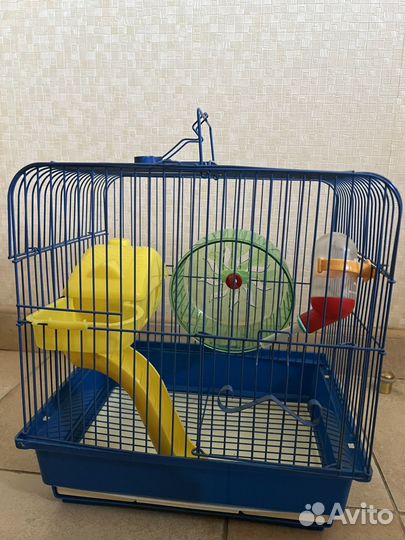 Клетка для хомяка новая