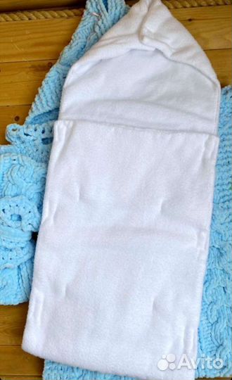 Плюшевый комплект на выписку ручной работы