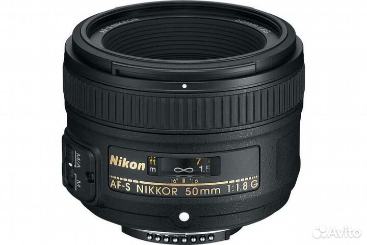 Объектив nikon 50mm 1 8