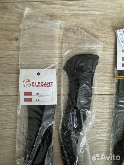 Волосы на заколках искусственные