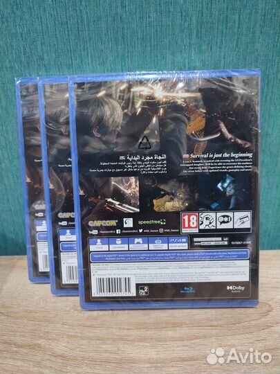 Диск PS4 и 5 Resident Evil 4 Remake. В Наличии